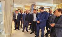 بازدید سرپرست سازمان صنایع کوچک و شهرک‌های صنعتی ایران از نمایشگاه دائمی محصولات توانمندی‌های صنایع کوچک و مرکز خدمات فناوری و کسب و کار کاسپین