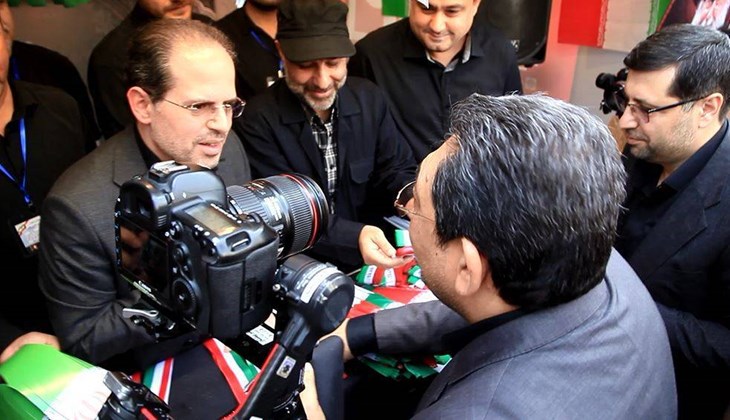 بازدید وزیر صنعت، معدن و تجارت از موکب مشترک سازمان صنایع کوچک و شهرک‌های صنعتی ایران و شرکت شهرک‌های صنعتی تهران